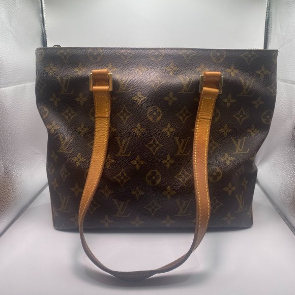 Authentic Vintage Louis Vuitton Monogram Cabas Piano Shoulder Bag - Picture 1 of 13
